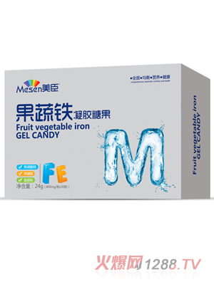 美臣果蔬铁凝胶糖果
