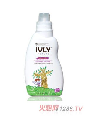 IVLYnature婴童衣物柔顺剂瓶装1000ml（栀子花椰子油）