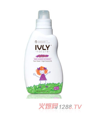 IVLYnature婴童洗衣液瓶装1000ml（栀子花-椰子油）