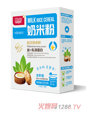 酷幼奶米粉-益+乳清蛋白-纸盒
