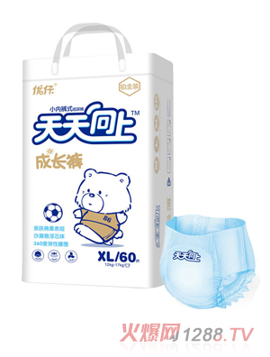 优仔天天向上成长裤XL60