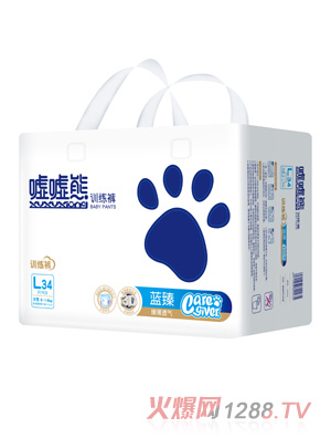 嘘嘘熊蓝臻训练裤L34