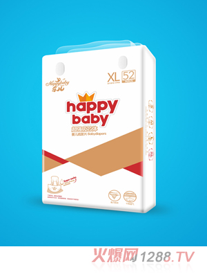 乐儿超强吸芯体纸尿片XL52