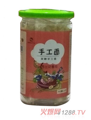 乐亦乐发酵手工面（西兰花番茄）