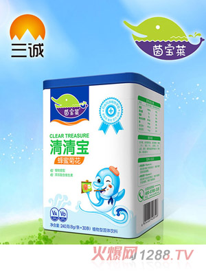 茵宝莱蜂蜜菊花清清宝罐装