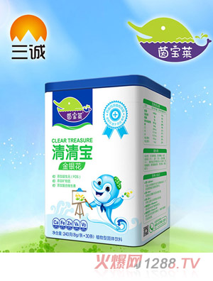茵宝莱金银花清清宝罐装