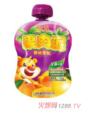 恬达果肉泥-黄桃雪梨