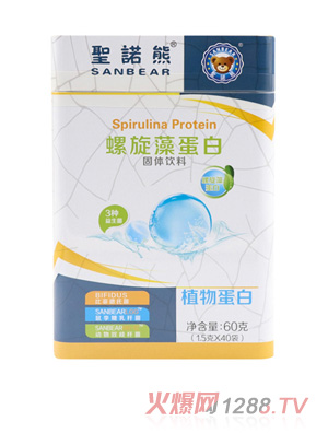 圣诺熊螺旋藻蛋白40袋