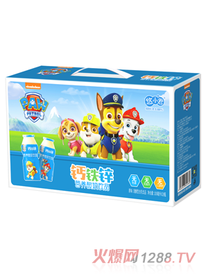 汪汪队钙铁锌营养酸奶饮品（原味）礼盒