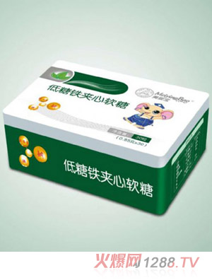 美婴宝低糖铁夹心软糖
