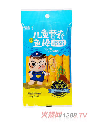 东极海儿童营养鱼棒（芝士味）6支装