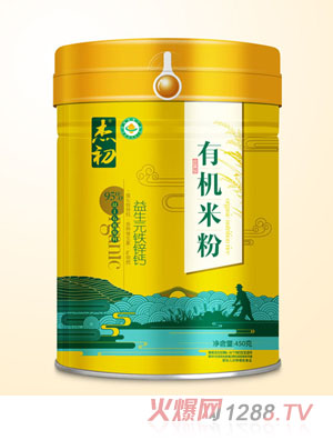 杰初益生元铁锌钙有机米粉