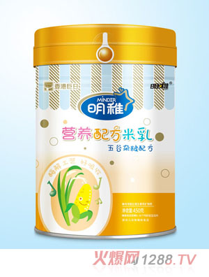 明稚五谷杂粮营养配方米乳