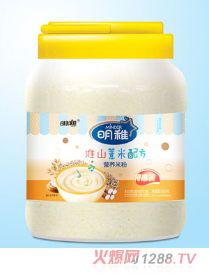 明稚淮山薏米配方营养米粉