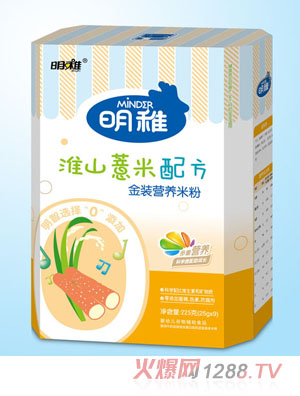明稚金装营养米粉-淮山薏米配方