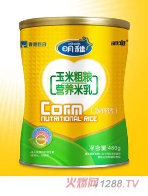 明稚玉米粗粮营养米乳-铁锌钙