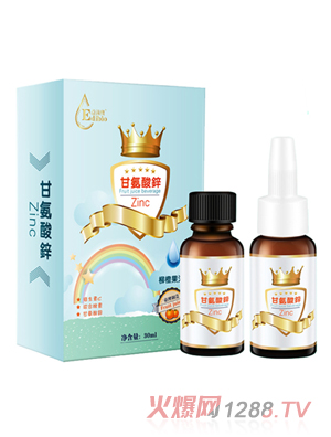 益滴宝甘氨酸锌柳橙果汁