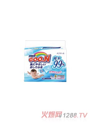 大王99%纯水柔湿巾