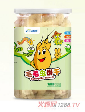 智雅毛毛虫饼干