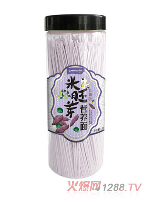 伴娃有机米胚芽营养面紫薯味