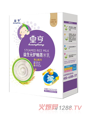 皇亨益生元护畅蒸米乳淮山