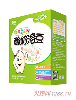 皇亨苹果益生菌酸奶溶豆