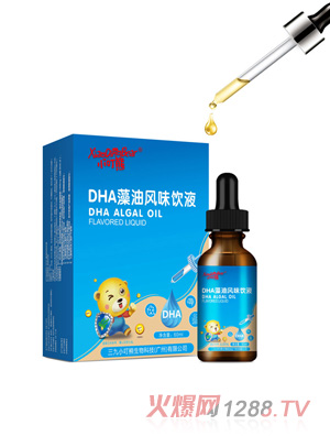 小叮熊DHA藻油风味饮液