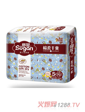 舒冠1号城堡婴儿纸尿裤S