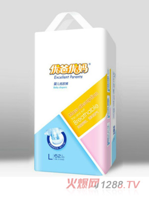 优爸优妈纸尿裤L62