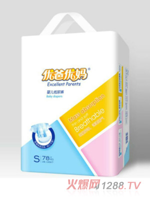 优爸优妈纸尿裤S78
