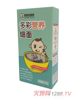 吾爱宝膳坊多彩营养细面