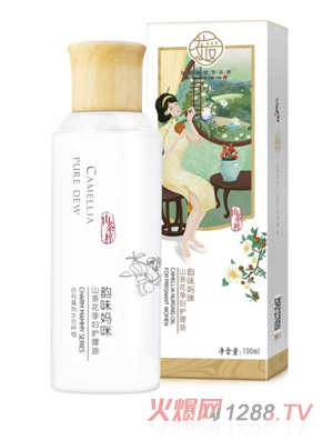 茶爱韵味妈咪山茶花孕妇护理油