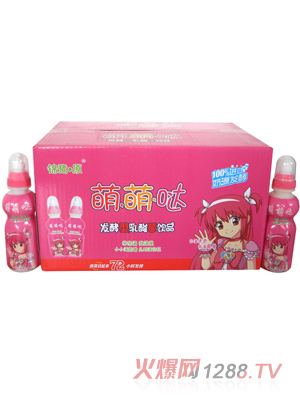 银鹭 原萌萌哒 箱装粉色