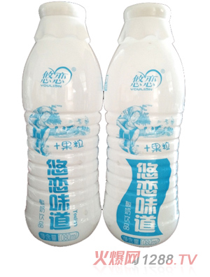 悠恋果粒酸奶