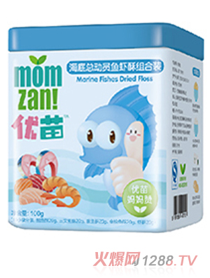 优苗海底总动员鱼虾酥组合装