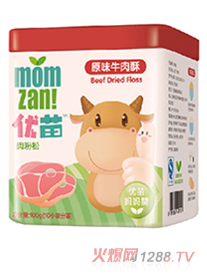 优苗原味牛肉酥
