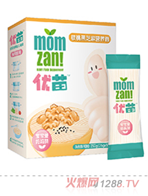 优苗核桃黑芝麻营养面