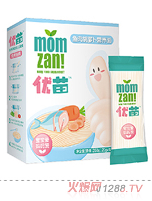 优苗鱼肉胡萝卜营养面