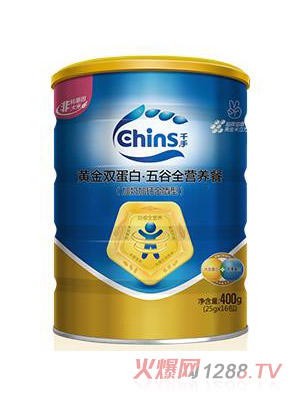 千手黄金双蛋白·五谷全营养餐-加奶加钙金盾型