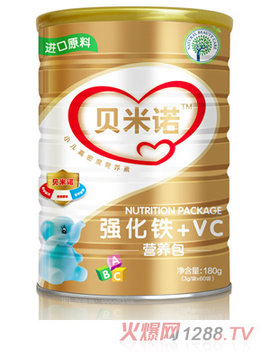 贝米诺强化铁+VC营养包