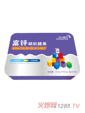 佳贝爱尼富锌凝胶糖果