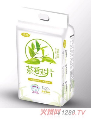 丝逸茶香芯片婴儿纸尿裤L50