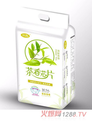 丝逸茶香芯片婴儿纸尿裤M54