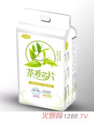 丝逸茶香芯片婴儿纸尿裤S60
