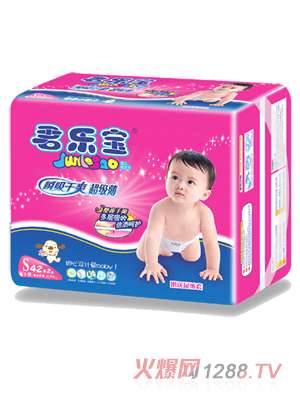 君乐宝瞬吸干爽超级薄尿片S42
