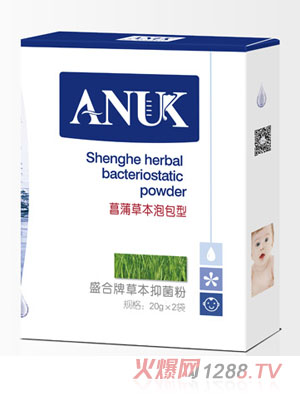 泉婴爱草本抑菌粉-菖蒲草本泡包型