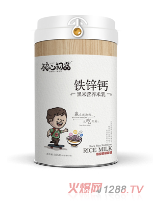 粮心初品铁锌钙黑米营养米乳