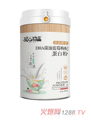 粮心初品DHA藻油蓝莓枸杞蛋白粉