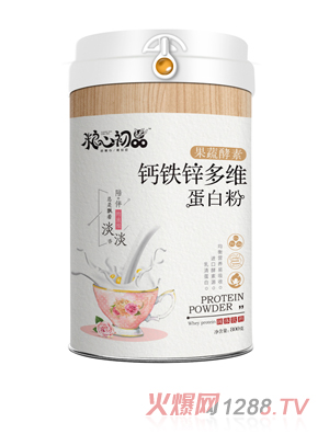 粮心初品钙铁锌多维蛋白粉