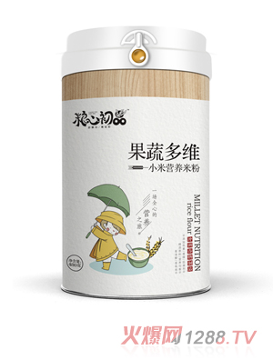 粮心初品果蔬多维小米营养米粉
